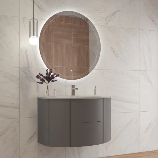 Зеркало (90х90) Cezares CZR-SPC-ECO-900-LED-TCH