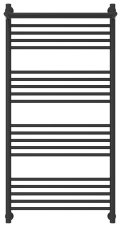 Полотенцесушитель Водяной Сунержа Богема с полкой + (120х60) Темный Титан Муар 15-0223-1260