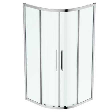 Душевое ограждение раздвижные двери Ideal Standard i.life (100х100) T4937EO, хром