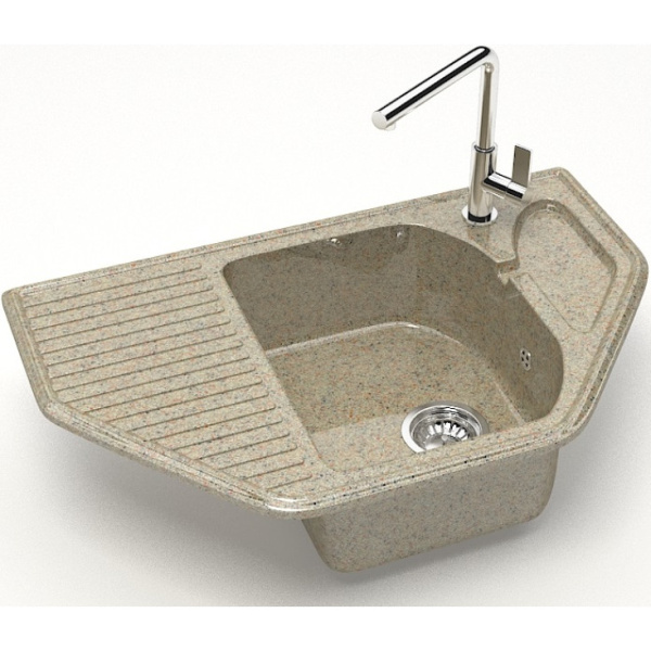 Кухонная мойка Marrbaxx Рики Z22 Z022Q005 песочный
