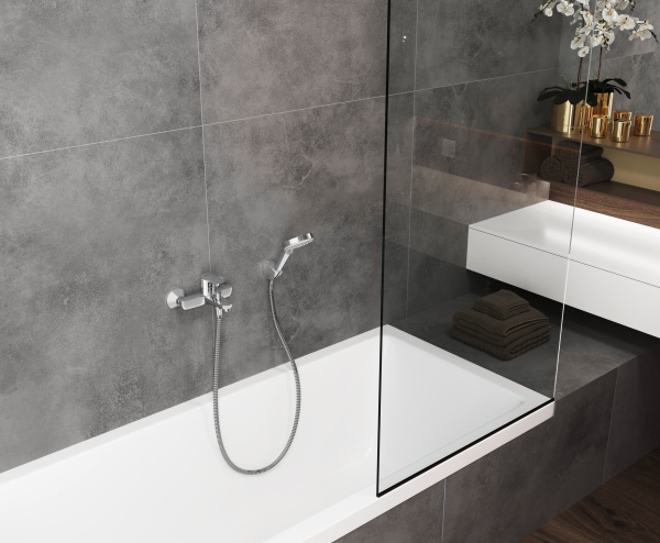 Смеситель для ванны однорычажный Hansgrohe Vernis Blend 71454000 хром