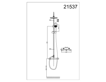 Душевая система D&K Bayern Potsdam (DA2153701B07)