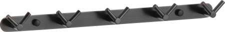 Планка с крючками 5 крючков Savol S-007225H
