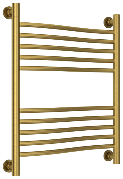 Полотенцесушитель Водяной Сунержа Флюид + (60х50) Состаренная Латунь 051-0222-6050