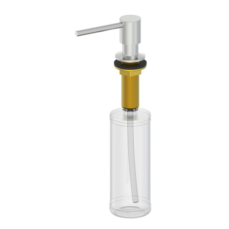 Дозатор для мыла Oliveeka OL-SD02-BN, никель матовый