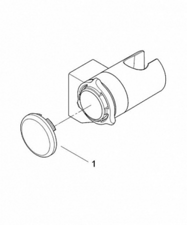 Настенный держатель Grohe New Tempesta 27595 000 (27595000)