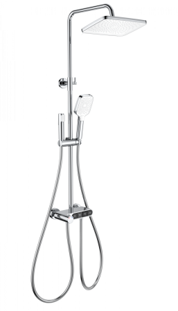 Душевая система с термостатом WONZON & WOGHAND MUSE Corno, хром WW-B3112-CR