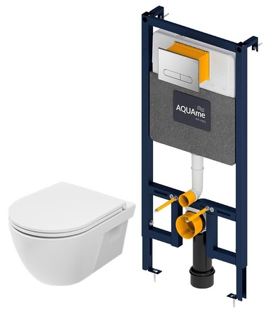 Инсталляция с унитазом AQUAme AQM42011CR