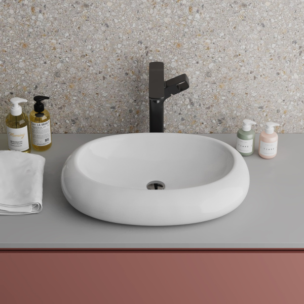 Раковина накладная (44х64) Grossman  GR-3011, белый