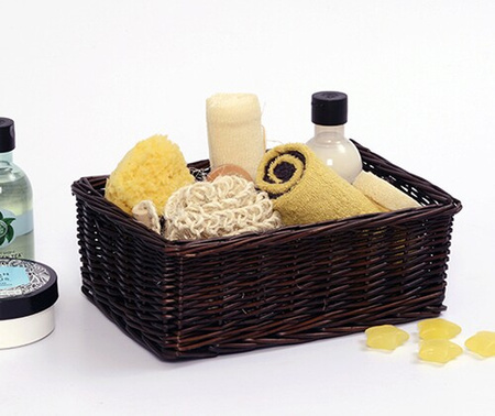 Плетеная корзина для белья WasserKRAFT Neime WB-190-M