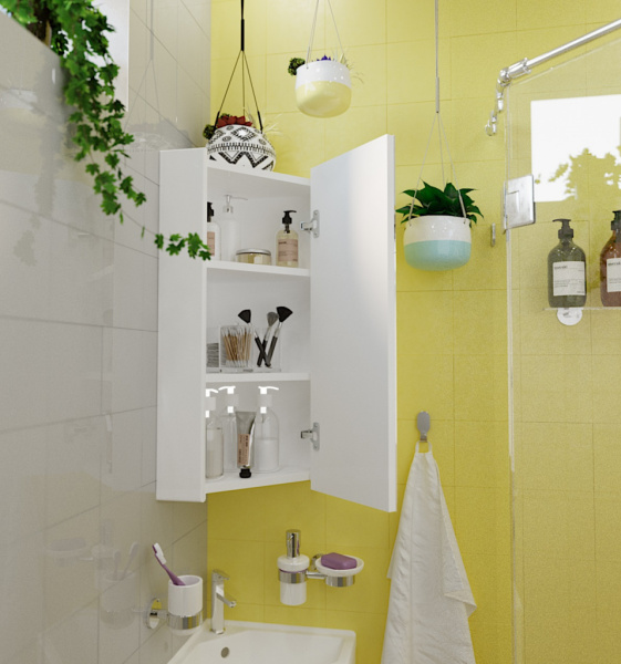 Зеркало-шкаф (43х70) 1Marka Penta 43 Ц0000005168