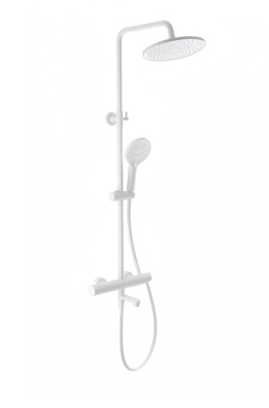 Душевая система с термостатом WONZON & WOGHAND, белый матовый WW-B3069-MW