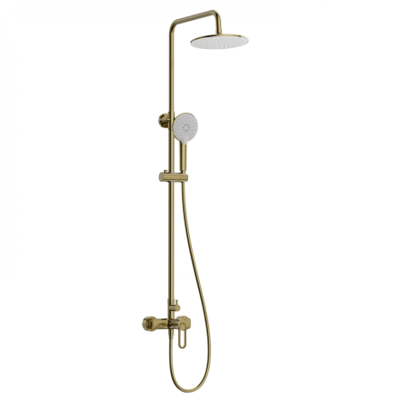 Душевая система WONZON & WOGHAND, брашированное золото WW-B2166-A-BG