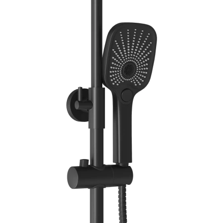 Душевая система Grossman Advans 500.K35.09.210 черный матовый