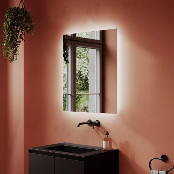 Зеркало с подсветкой Sancos  Square (70х80) SQ700