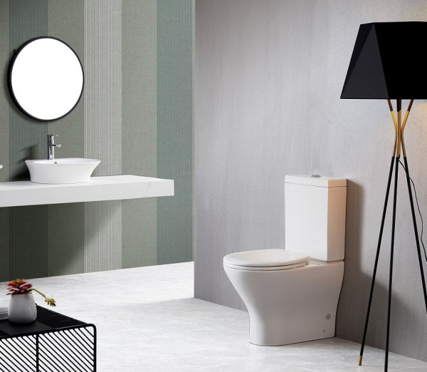 Унитаз напольный безободковый BelBagno ACQUA BB340CPR