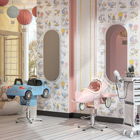 Зеркало (42х100) Kerama Marazzi Cono 42 CO.mi.P.42\WHT