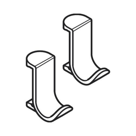 Крючок Hansgrohe WallStoris 28915210 песочный