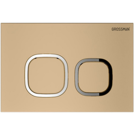 Инсталляция для подвесного унитаза 4 в 1 Grossman  Cosmo 97.02.310 золото матовый