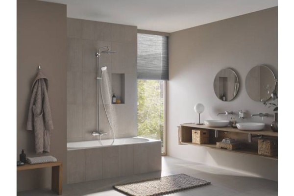 Душевая система поворотная с термостатом Grohe Euphoria 260 27475 002 (27475002) хром