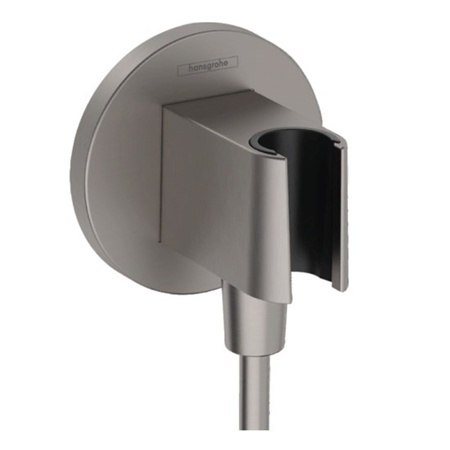 Шланговое подсоединение Hansgrohe FixFit S 26888340 шлифованный черный хром