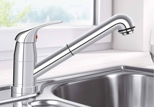 Смеситель складной Blanco Daras-S-F (с выдвижной лейкой) 521752