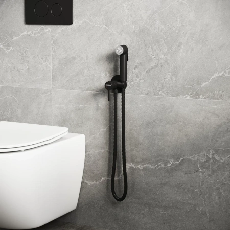 Гигиенический набор Grossman Solis 502.K35.07.210 черный матовый