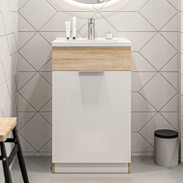 Тумба с раковиной 1Marka  Revo 50Н Ц0000005037