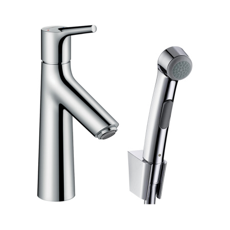 Смеситель для раковины с гигиеническим душем Hansgrohe Talis S 72290000 хром