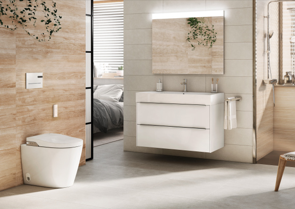 Унитаз приставной Roca Inspira In-Wash rimless 803063001