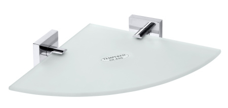 Cтеклянная полка, угловая модeль Bemeta BETA 132102012