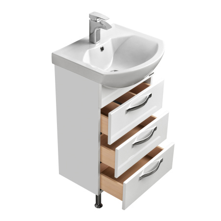 Тумба с раковиной Акватон Ария 50 Н 1A1402K0AA010