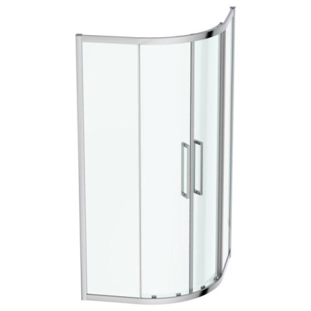 Душевое ограждение раздвижные двери Ideal Standard i.life (100х100) T4937EO, хром