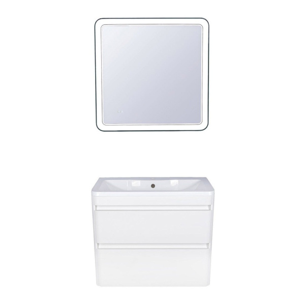 Тумба под раковину подвесная Style Line Атлантика СС-00002206 белый