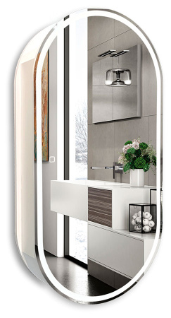 Зеркало-шкаф (50х100) Silver Mirrors Soho LED-00002515