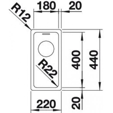 Кухонная мойка Blanco Andano 180-IF 522951