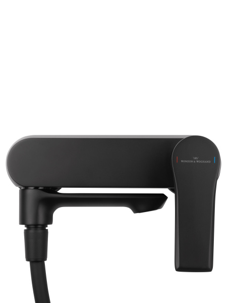 Смеситель для ванны с душем WONZON & WOGHAND BRILLIANT, черный матовый WW-88037079-MB