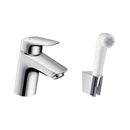 Смеситель для раковины с гигиеническим душем Hansgrohe Logis 71290000
