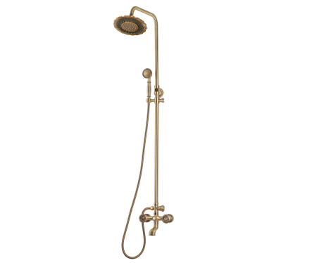 Душевая система с изливом Bronze de Luxe ROYAL 10121DF