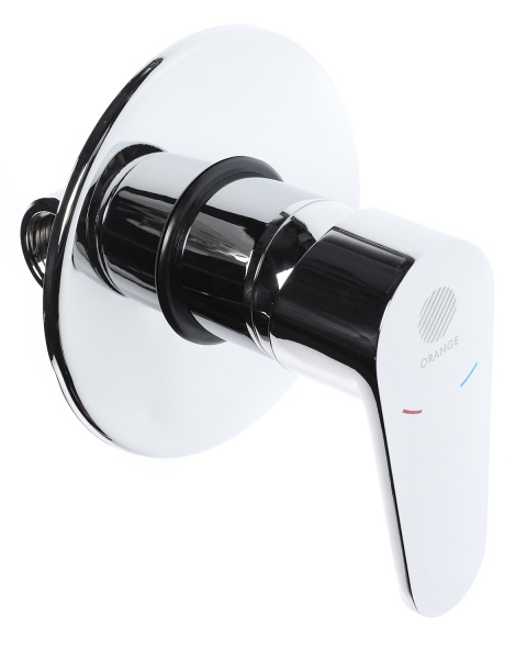 Смеситель для душа однорычажный встраиваемый Orange Otto M22-400cr хром