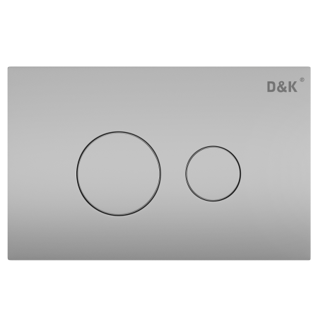 Клавиша смыва D&K  матовый хром Venice (DB1029002)
