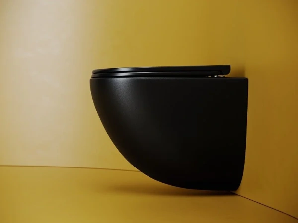 Подвесной унитаз Ceramica Nova Vogue Rimless CN4008TMB