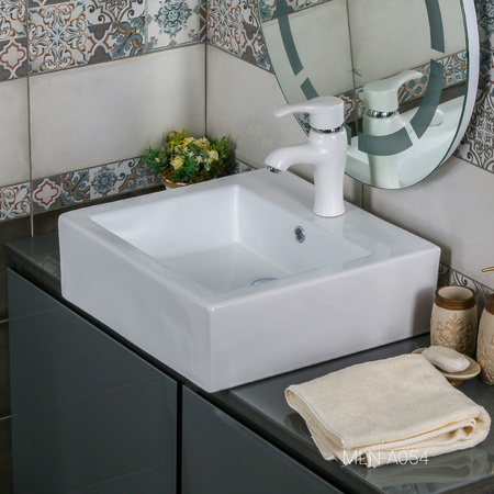 Раковина накладная (47,5х46,5) Melana A054-803