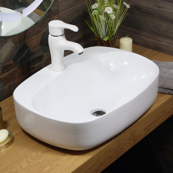 Раковина накладная (60х40,5) Melana 320327-805