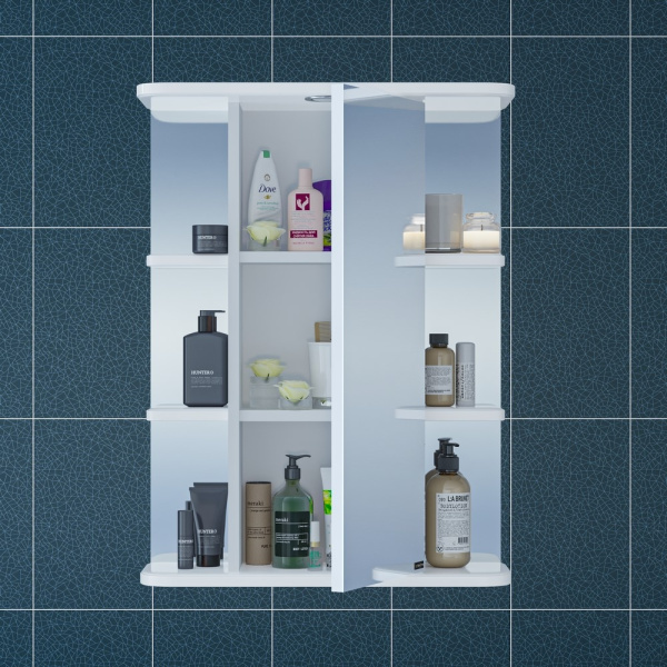 Зеркальный шкаф (55х71)  СаНта Герда 55 101021