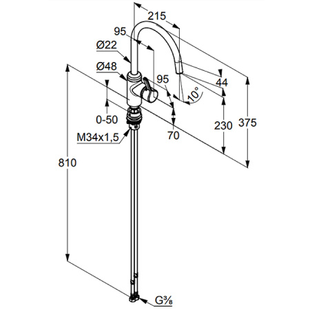 Смеситель для кухни Kludi Bingo Star 428579678