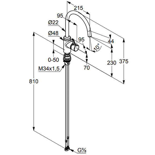 Смеситель для кухни Kludi Bingo Star 428579678