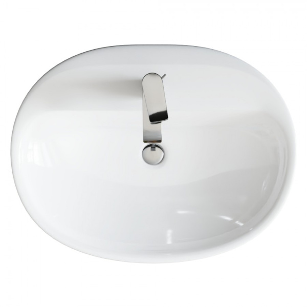 Раковина накладная Brevita Doppio 65 0116