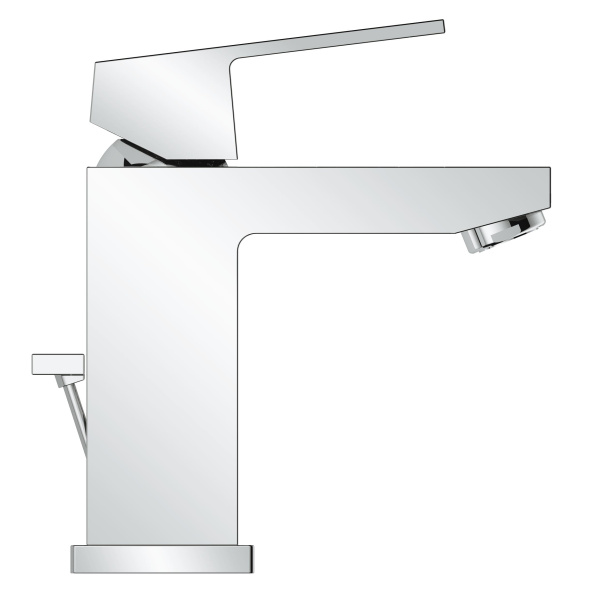 Смеситель для раковины однорычажный Grohe Eurocube 23390 00E (2339000E) хром 