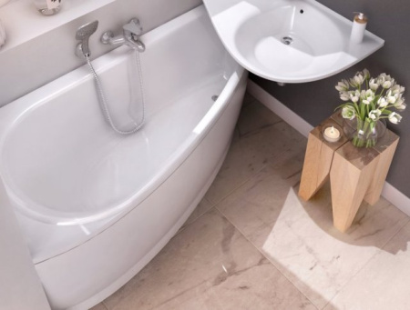 Ванна акриловая Ravak Asymmetric L (160x105) C461000000 левая